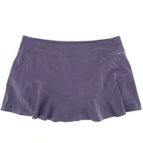 Nike Purple Classic Skort Golf Outdoor Active Pull On Running Large Tennis Skirt - Picture 6 of 7